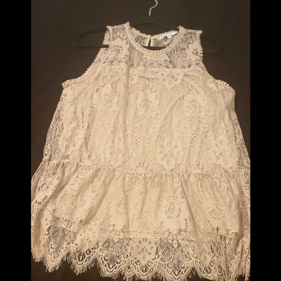 Women’s Beige Tunic - Picture 3 of 3